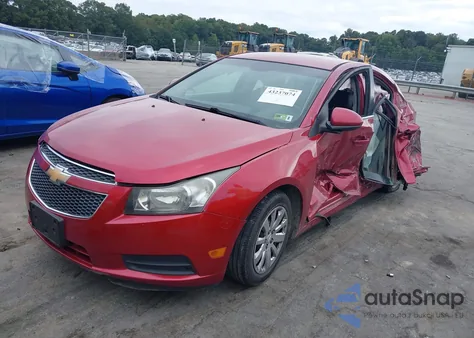2011 Chevrolet Cruze 1Lt from USA, damaged, VIN 1G1PF5S96B7254224